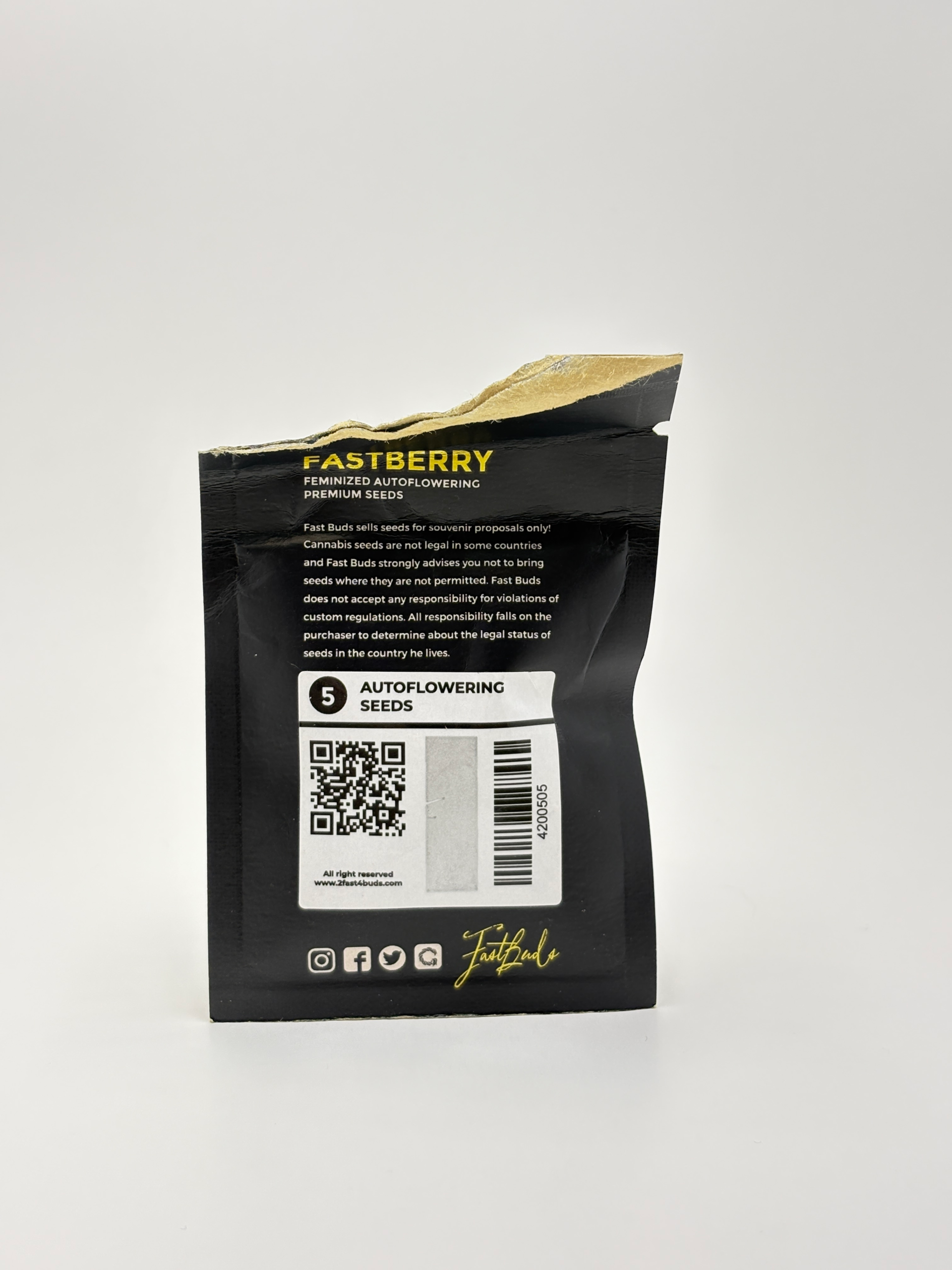 Fastberry by 42 Fast Buds - Autoflower - 4 fem seeds