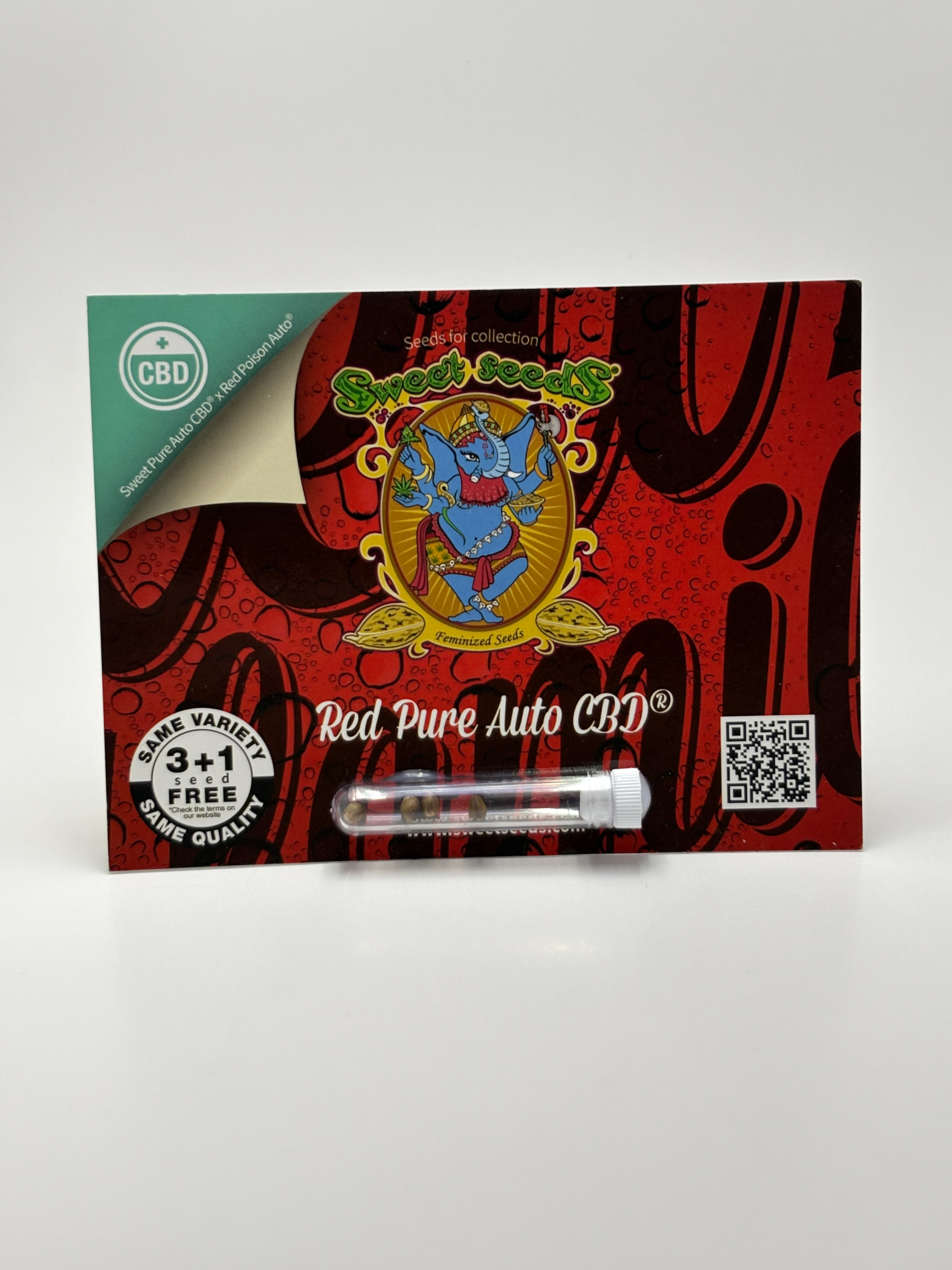 Red Pure Auto CBD by Sweet Seeds - Autoflower - 4 fem seeds