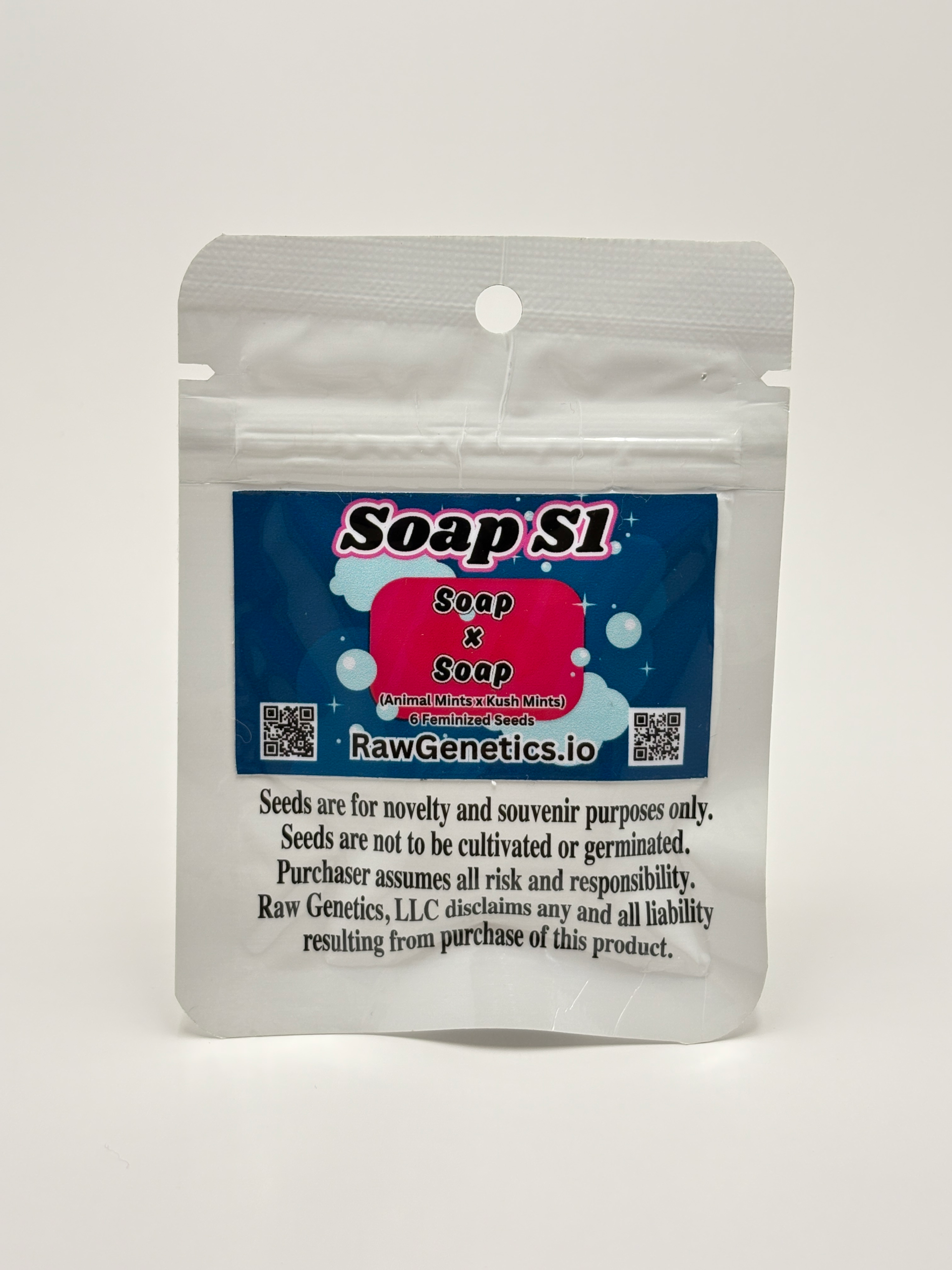 Soap S1 by Raw Genetics - Photoperiod - 6 fem seeds