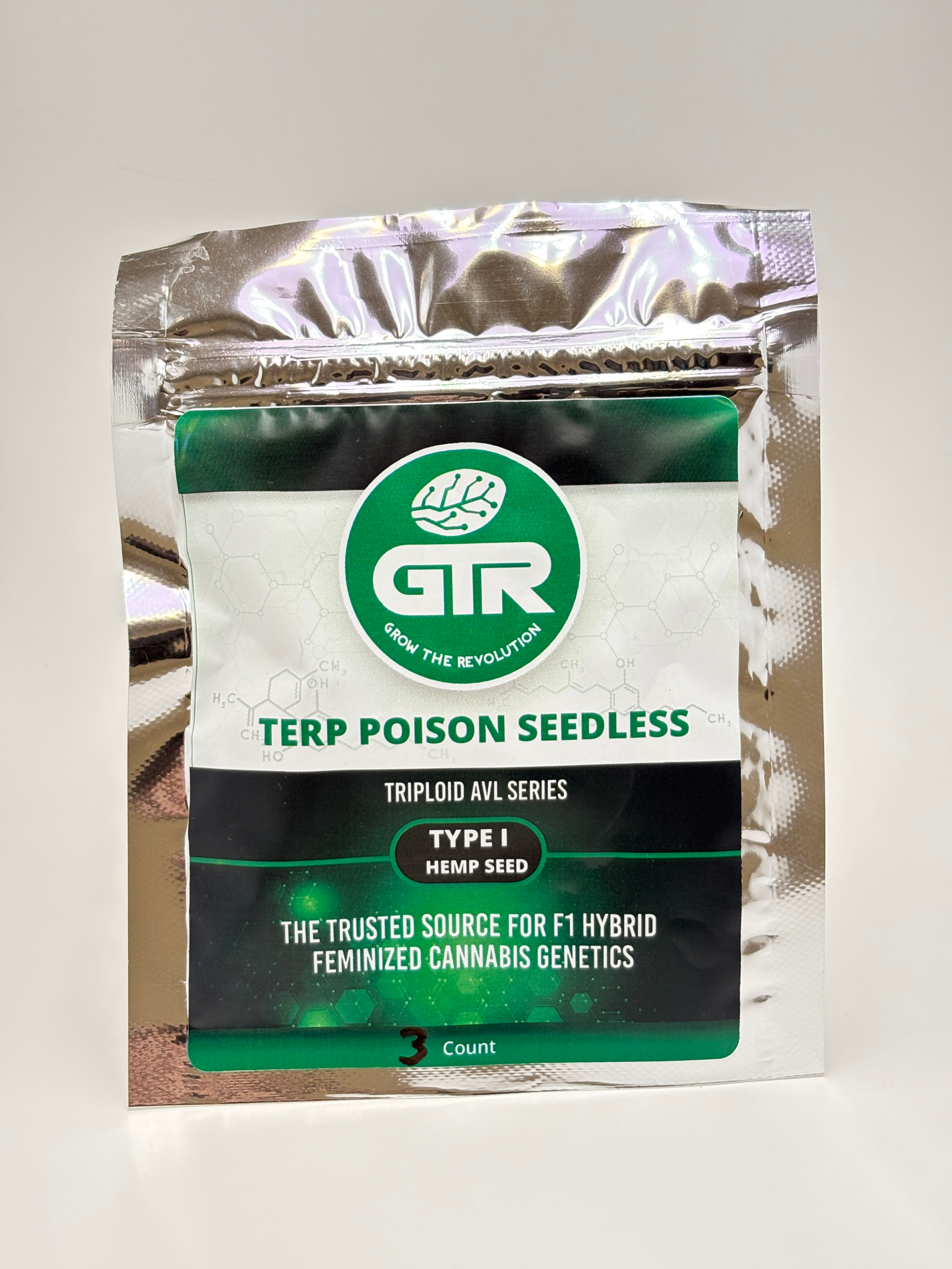 Terp Poison Seedless by GTR - Photoperiod - 3 fem seeds