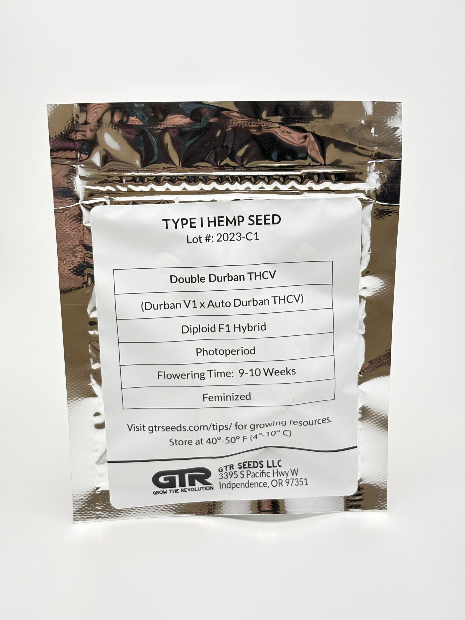 Double Durban THCV by GTR - Photoperiod - 3 fem seeds