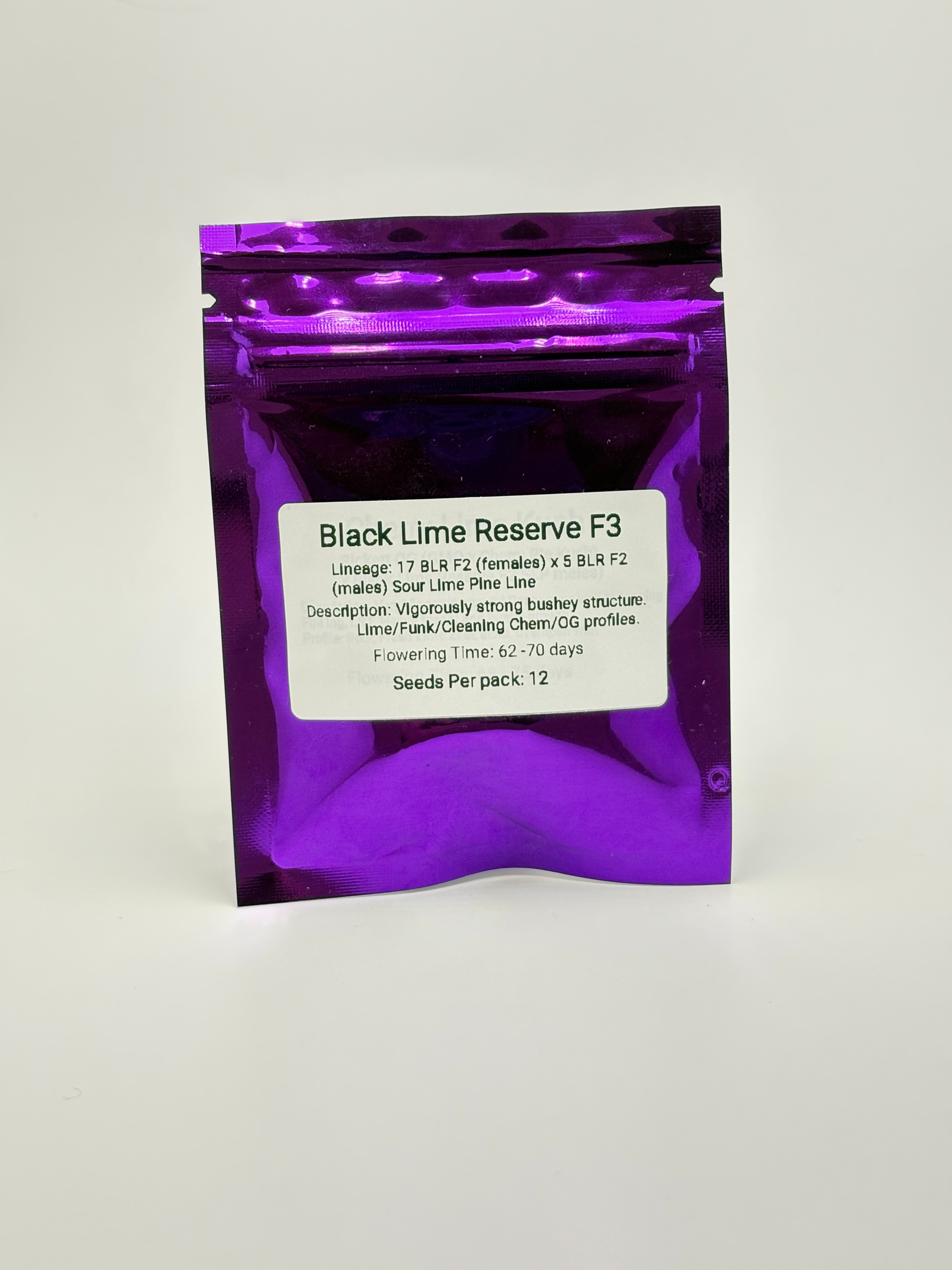 Black Lime Reserve F3 by Eclectic Elegance - Photoperiod - 12 reg seeds