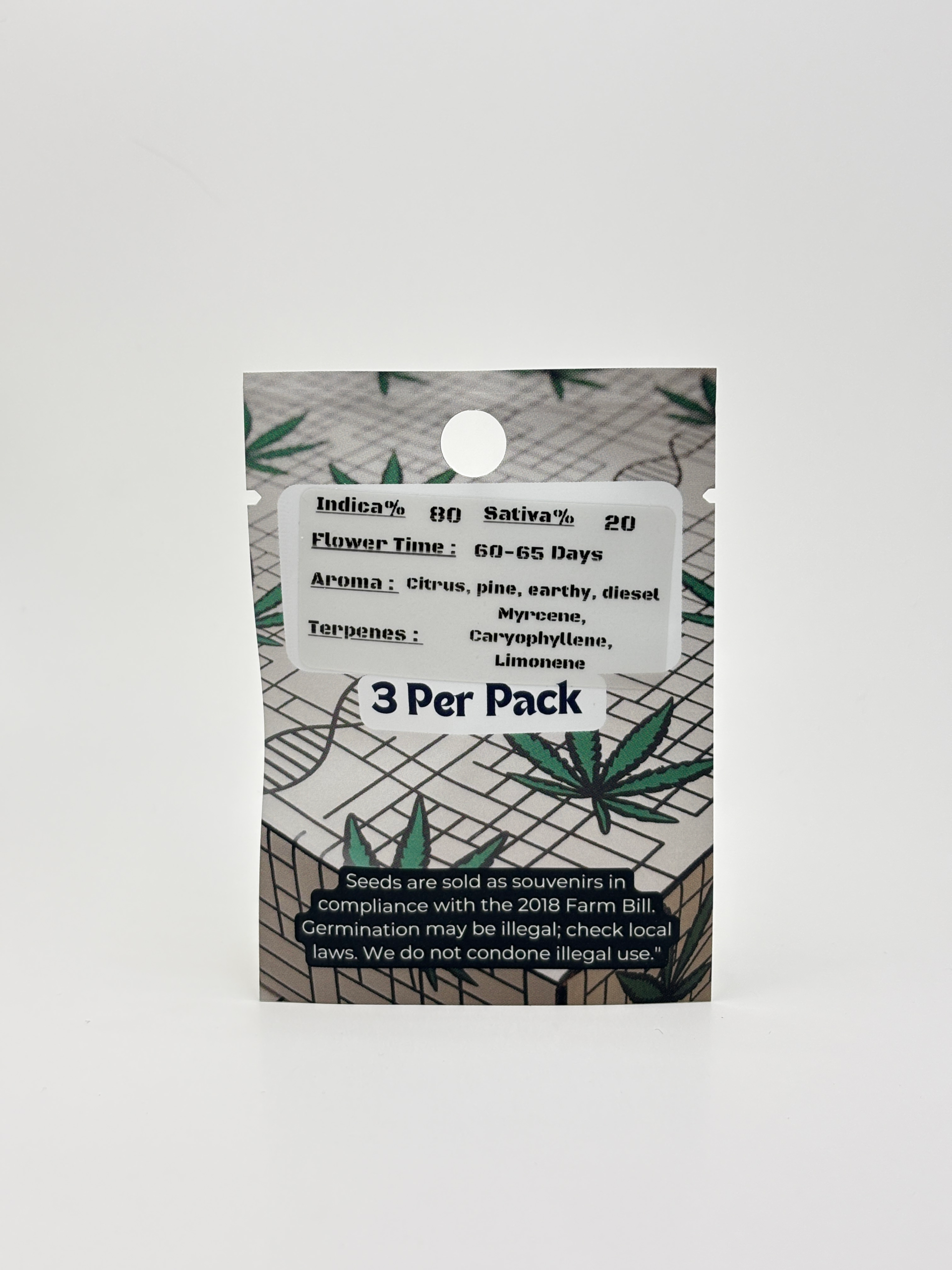 Khalifa Kush by Elite Clone Seed Company - Photoperiod - 3 fem seeds