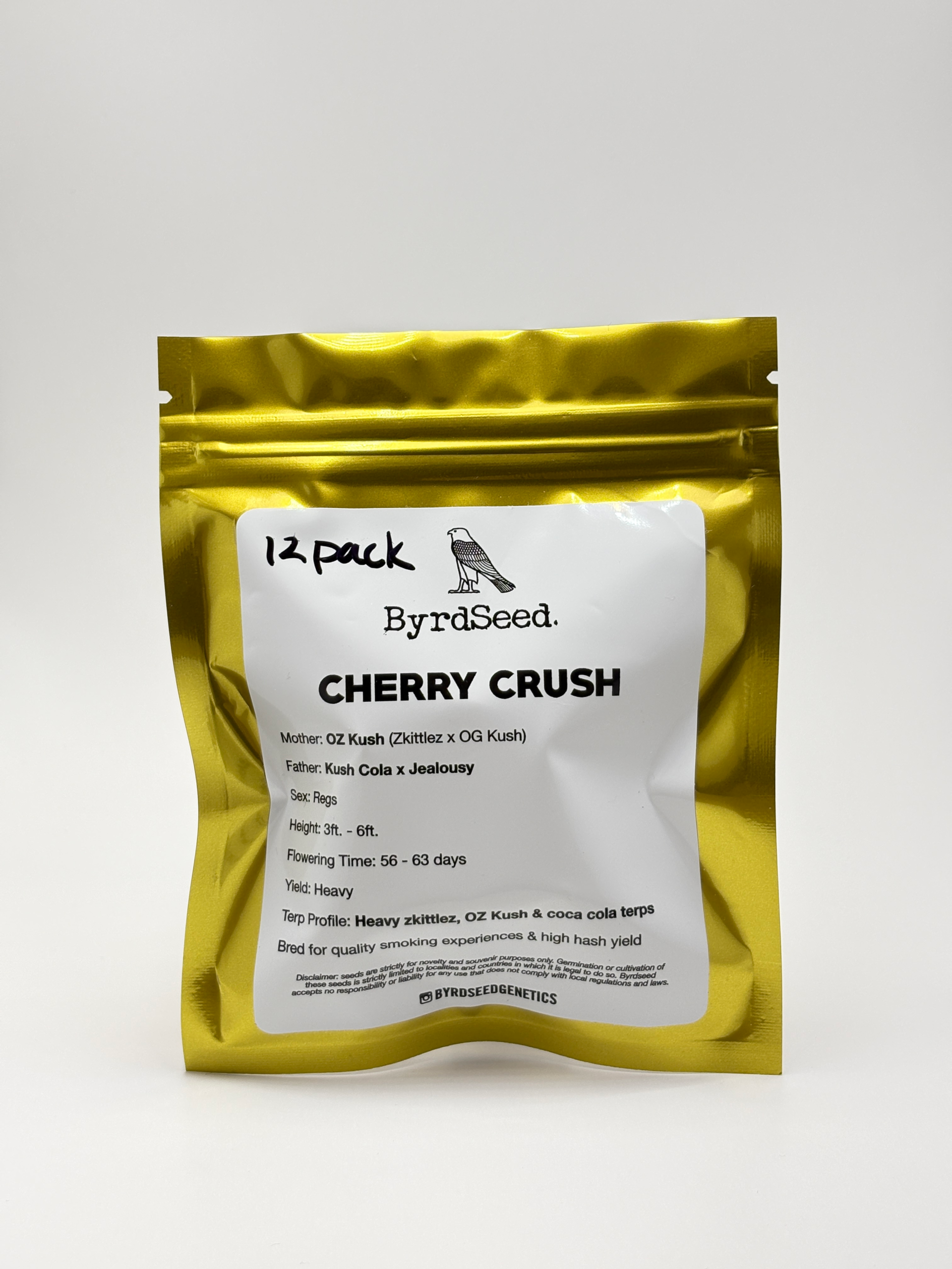 Cherry Crush by ByrdSeed - Photoperiod - 12 reg seeds
