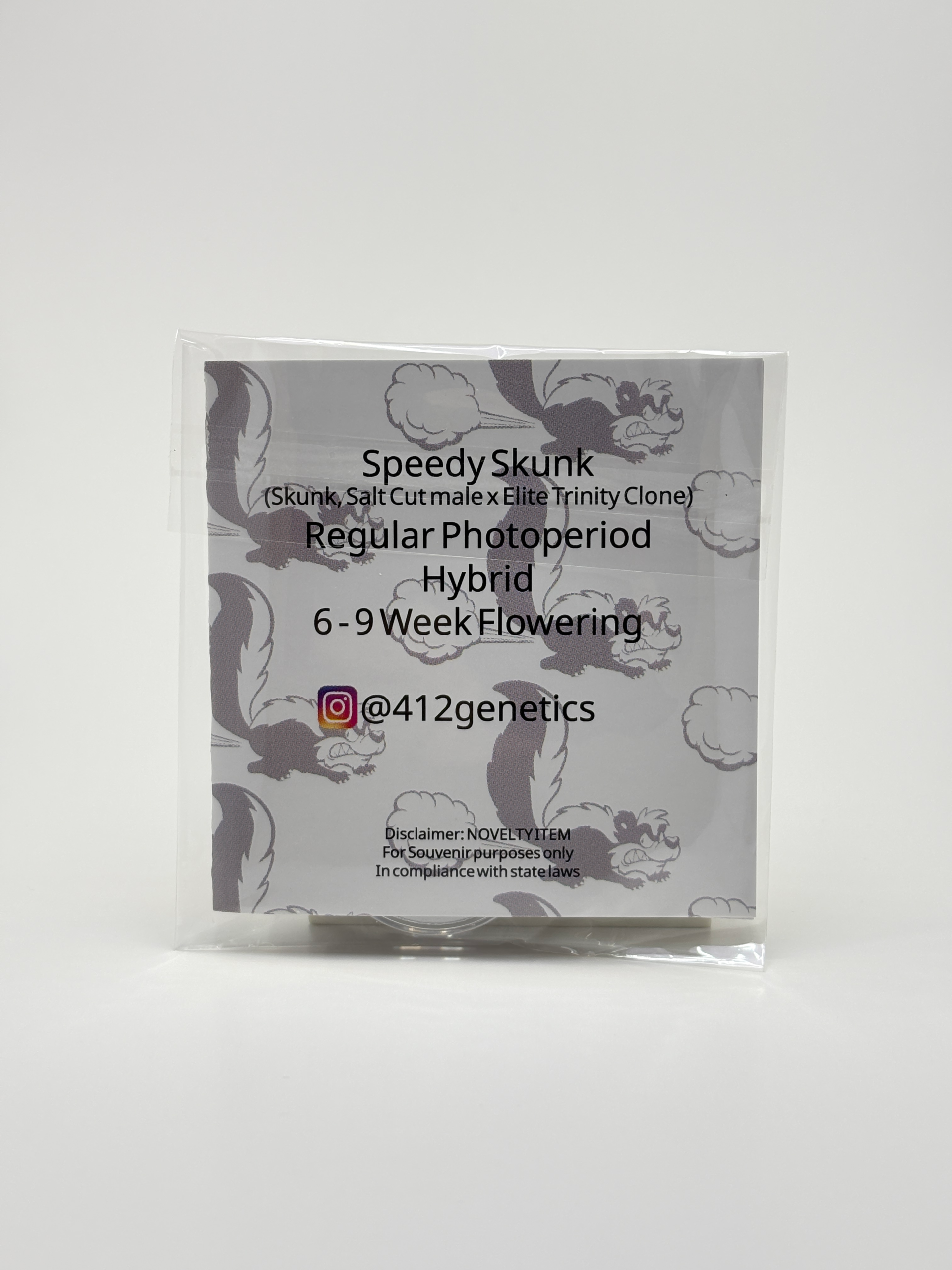 Speedy Skunk by 412 Genetics - Photoperiod - 10 reg seeds