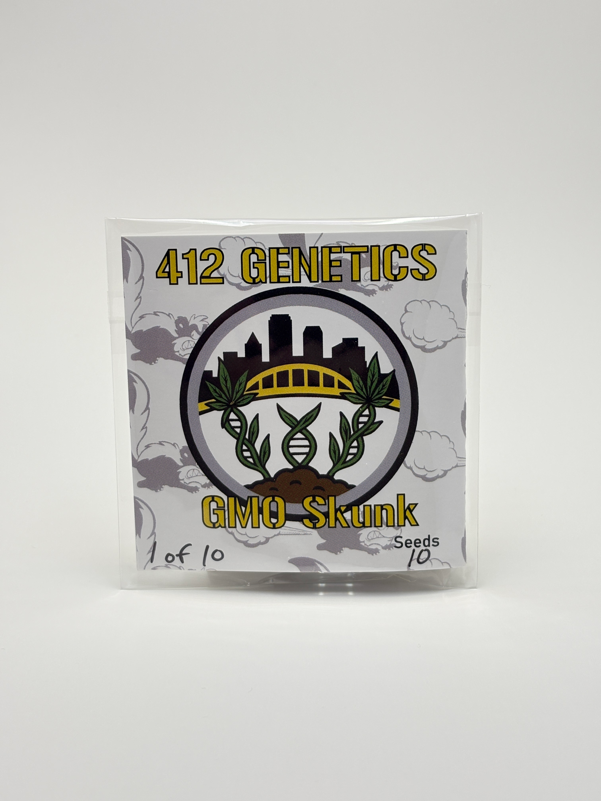 GMO Skunk by 412 Genetics - Photoperiod - 10 reg seeds
