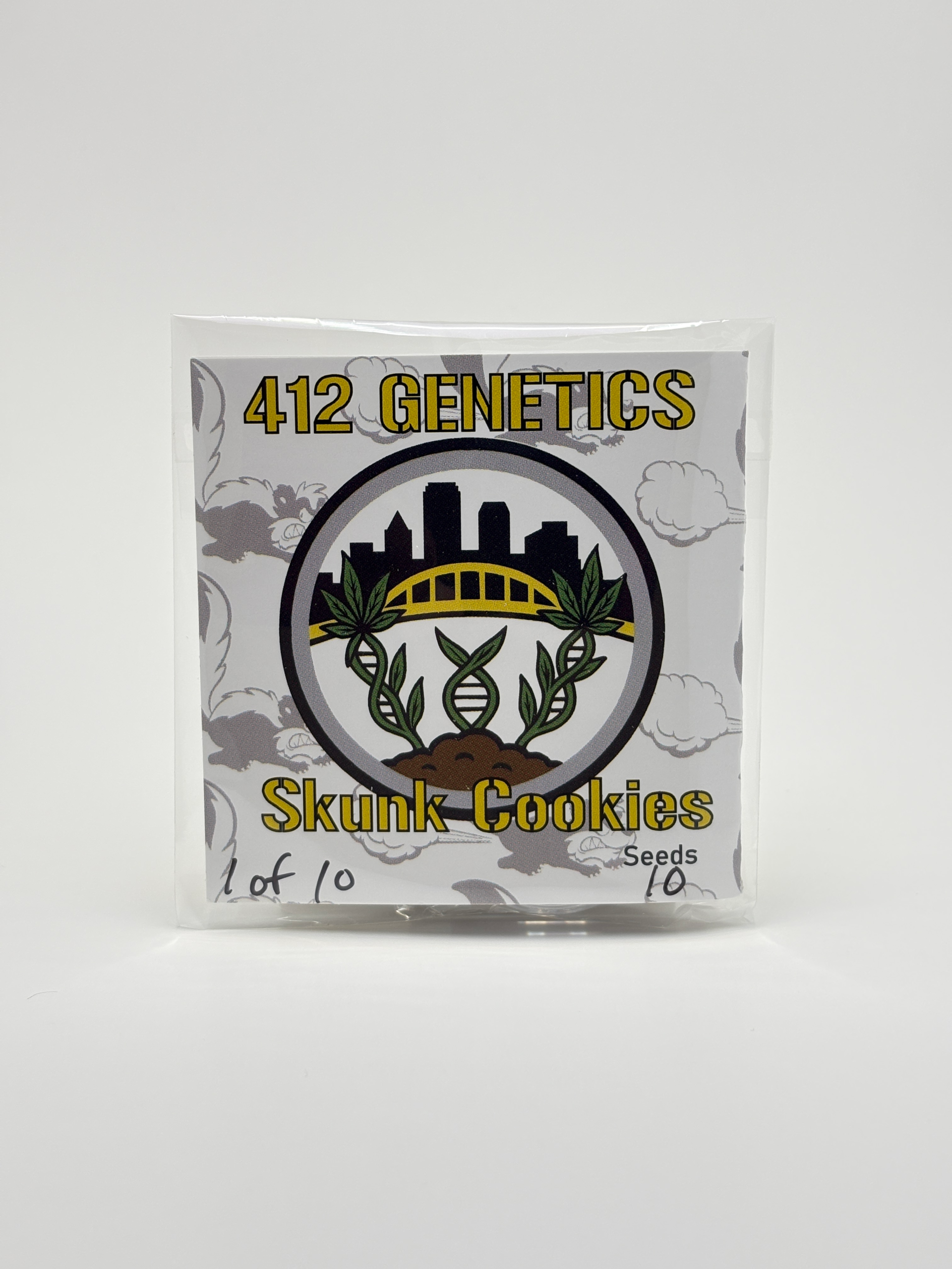 Skunk Cookies by 412 Genetics - Photoperiod - 10 reg seeds