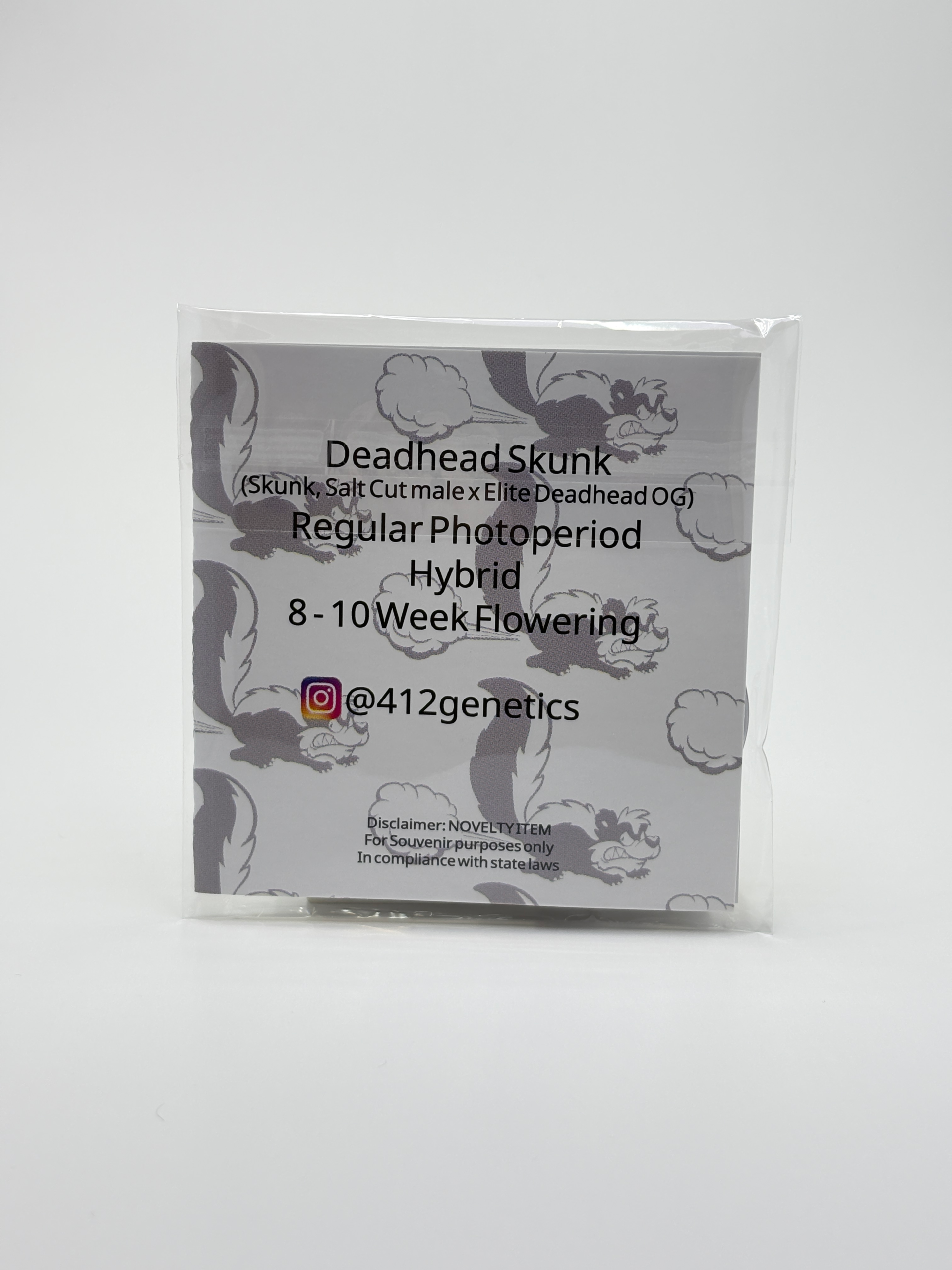 Deadhead Skunk by 412 Genetics - Photoperiod - 10 reg seeds