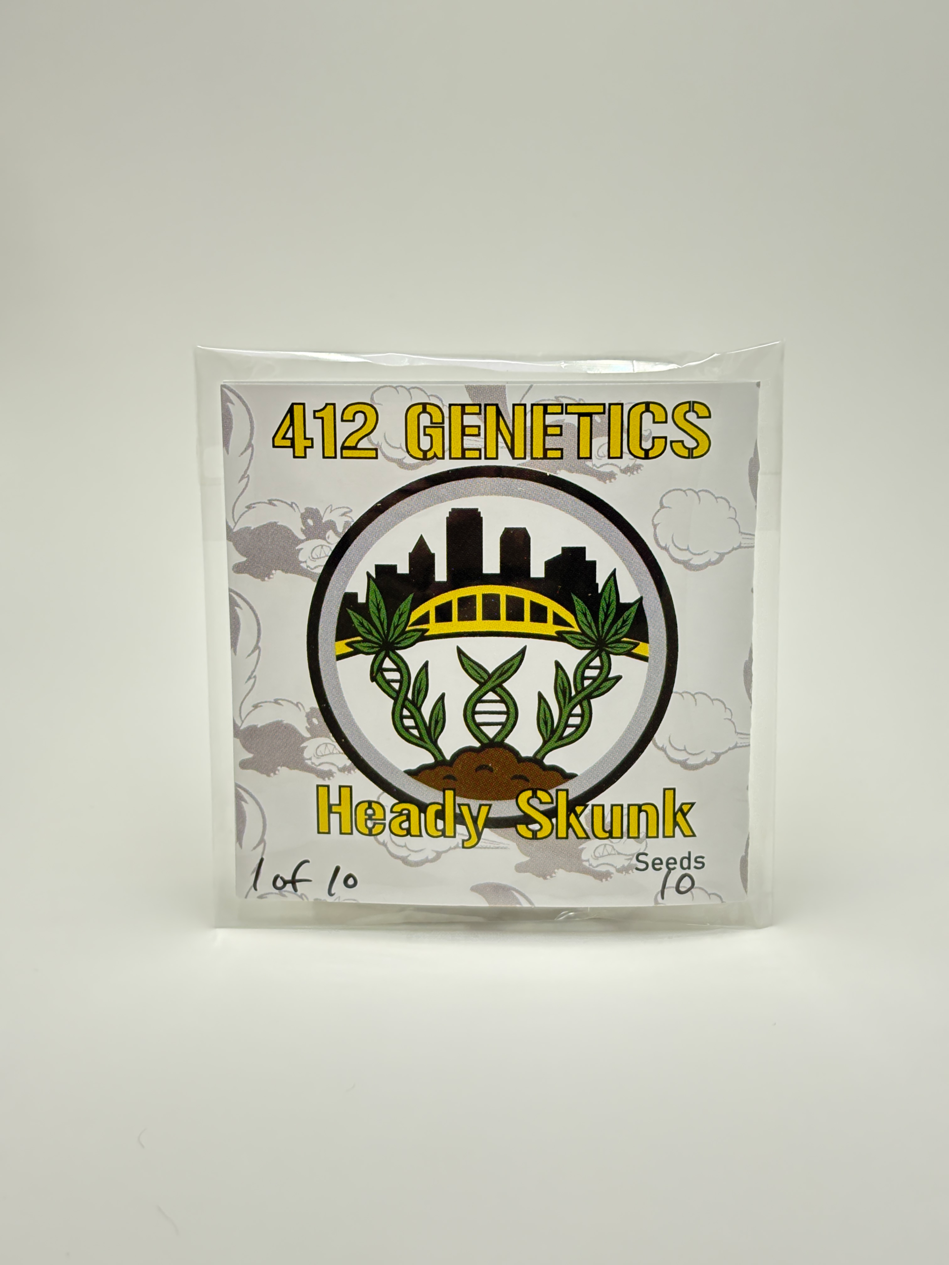 Heady Skunk by 412 Genetics - Photoperiod - 10 reg seeds