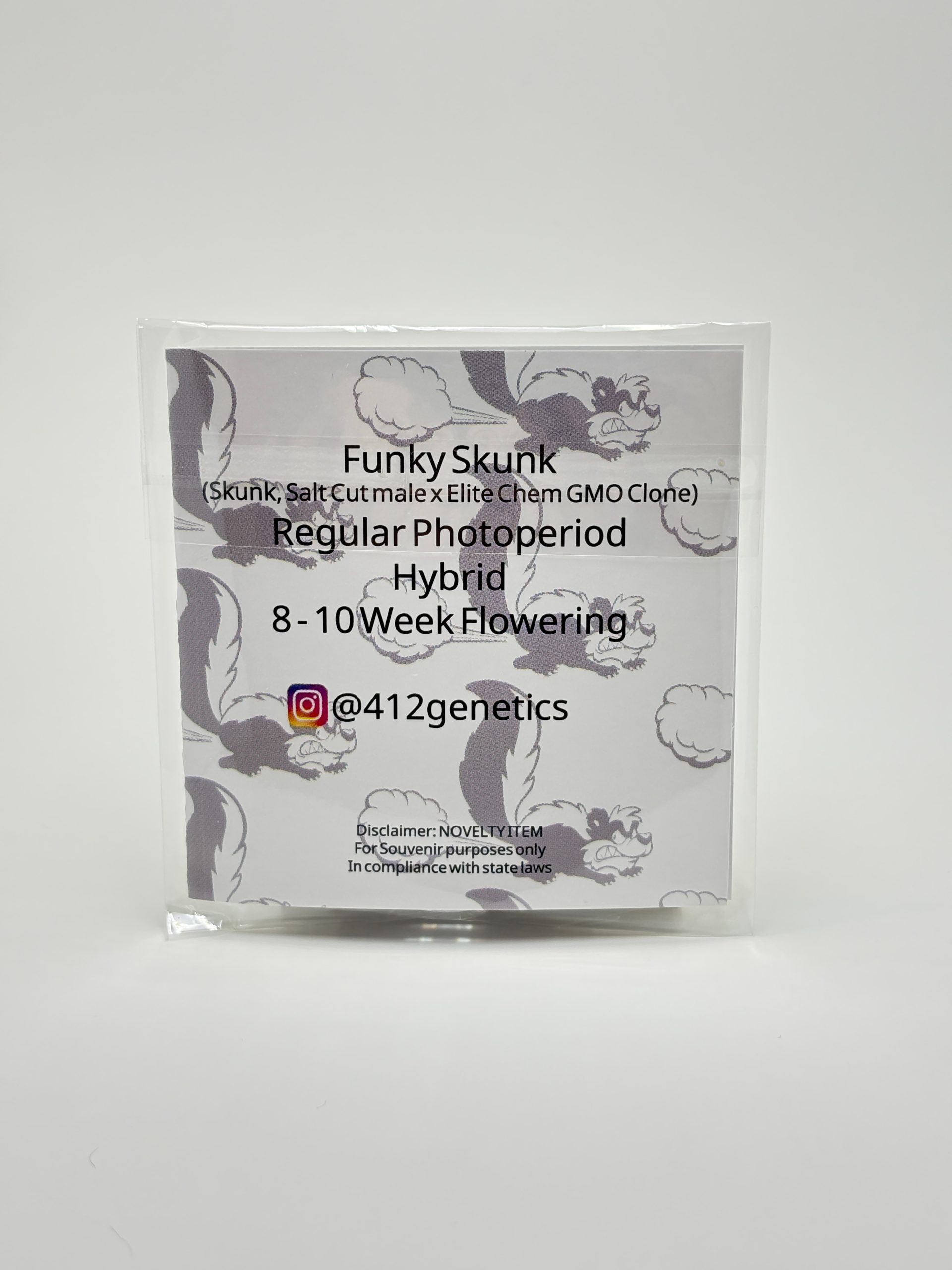 Funky Skunk by 412 Genetics - Photoperiod - 10 reg seeds