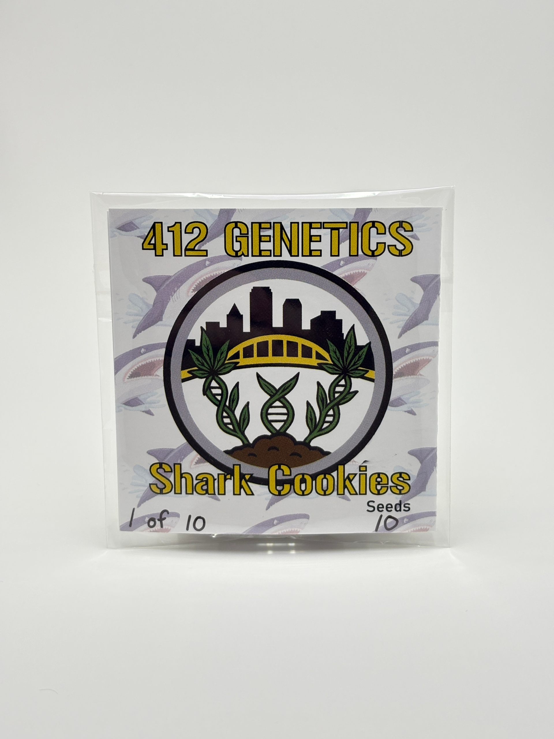 Shark Cookies by 412 Genetics - Photoperiod - 10 reg seeds