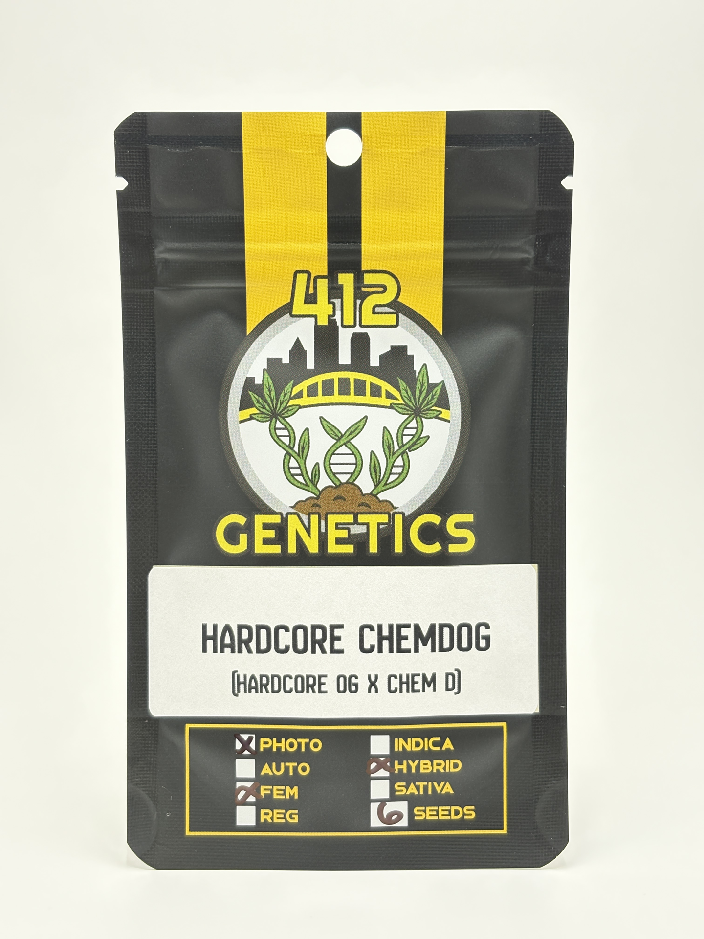 IMG_5863 Hardcore Chemdog by 412 Genetics - Photoperiod - 6 fem seeds