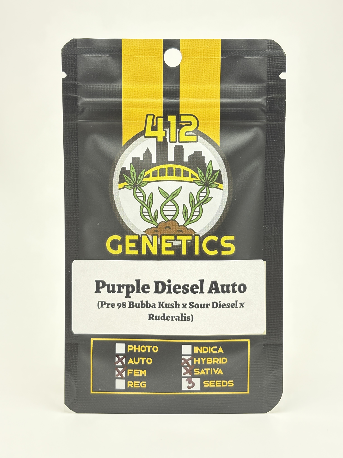 IMG_5868 Purple Diesel Auto by 412 Genetics - Autoflower - 3+ fem seeds