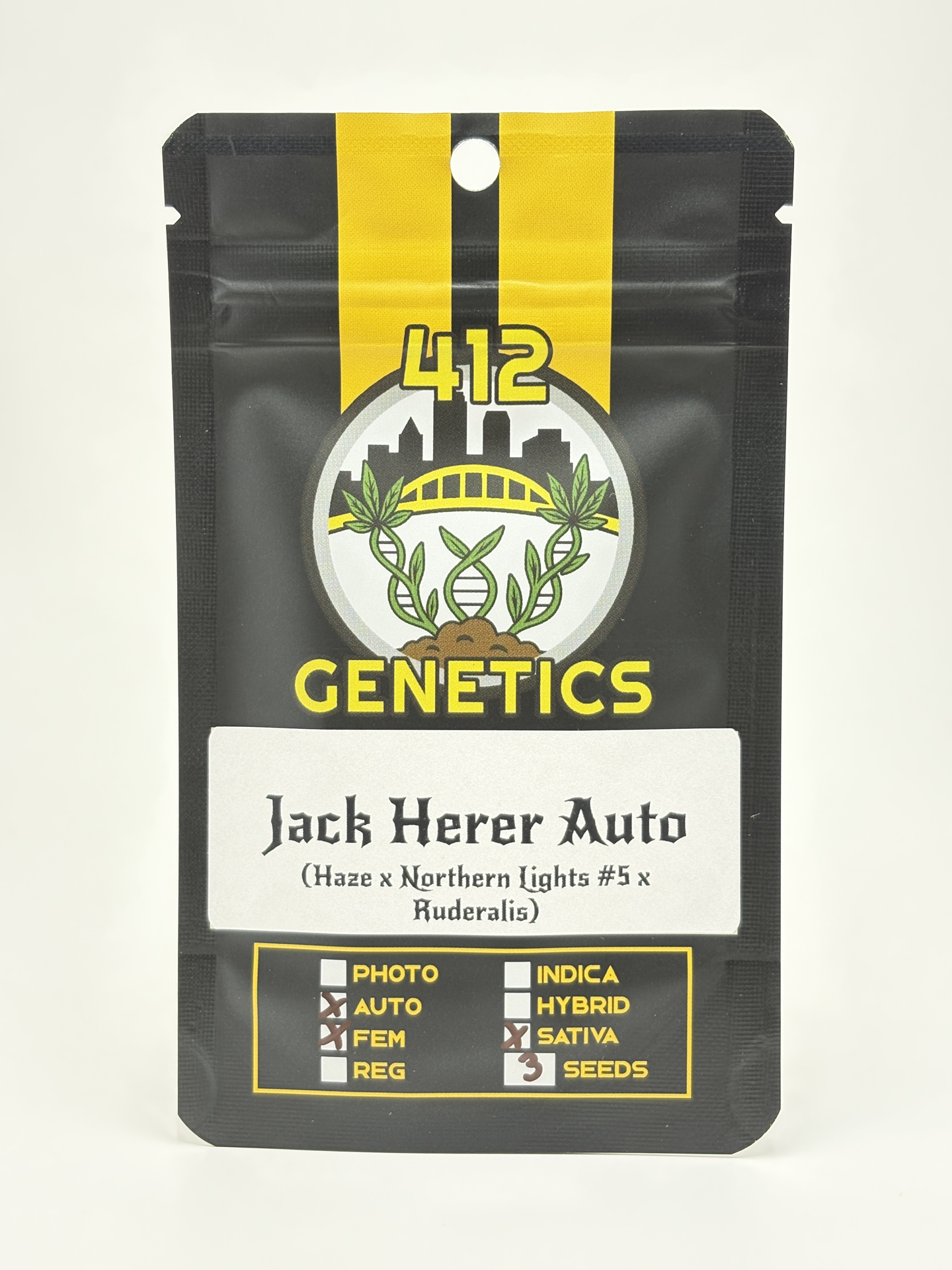 IMG_5870 Jack Herer Auto by 412 Genetics - Autoflower - 3+ fem seeds