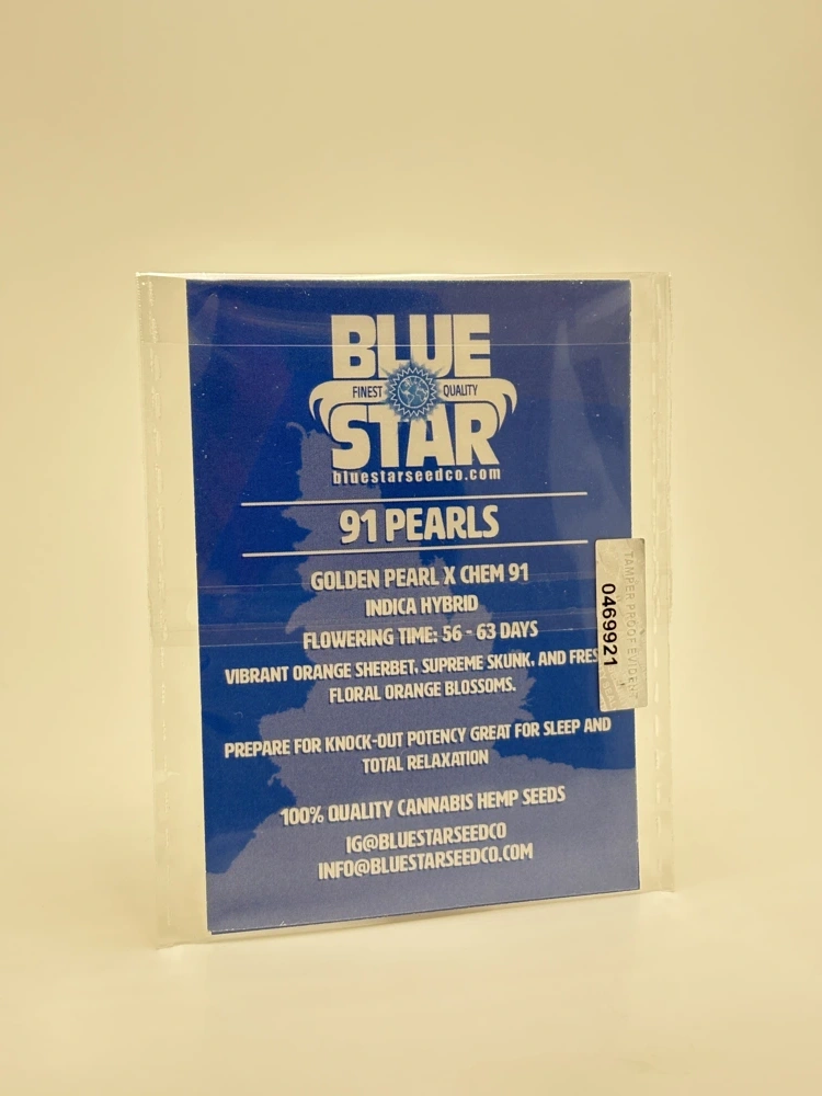 91 Pearls by Blue Star Seed Co - Photoperiod - 1+ fem seeds