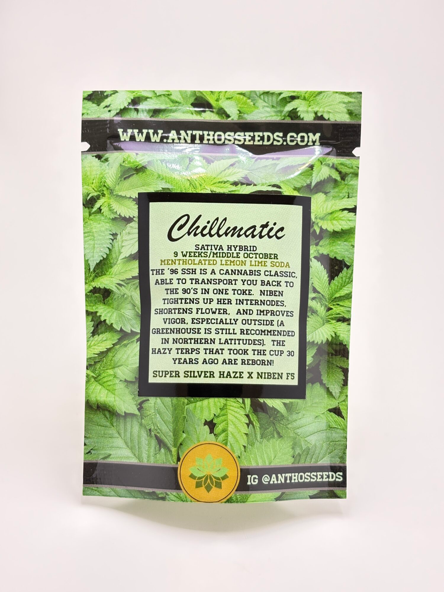 Chillmatic by Anthos Seeds - Photoperiod - 6 fem seeds