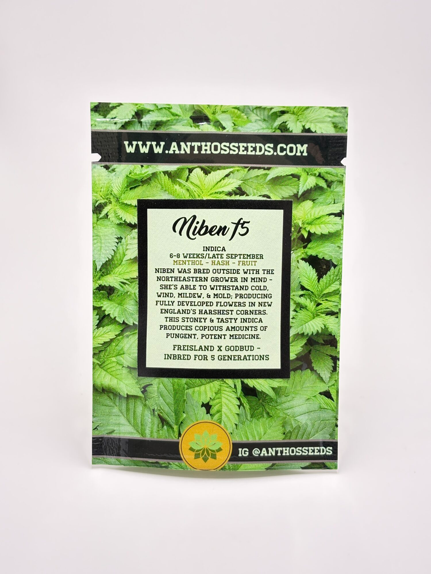 Niben F5 by Anthos Seeds - Photoperiod - 6 fem seeds